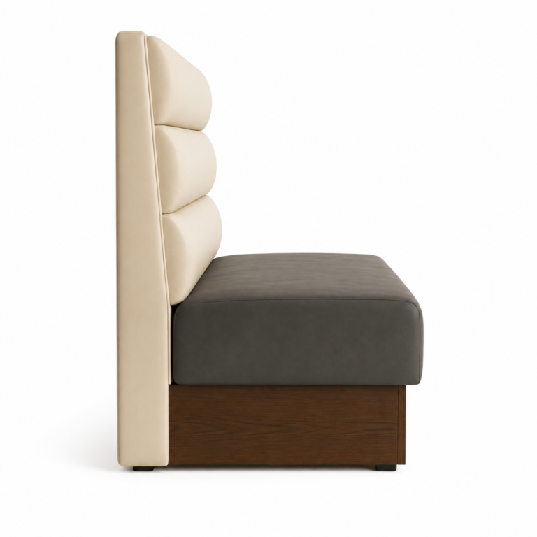 Upholstered Seating Area – Custom-Made Cushions – Modular Sofa