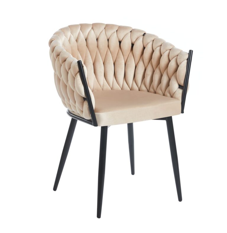 Velvet chair (beige) K7