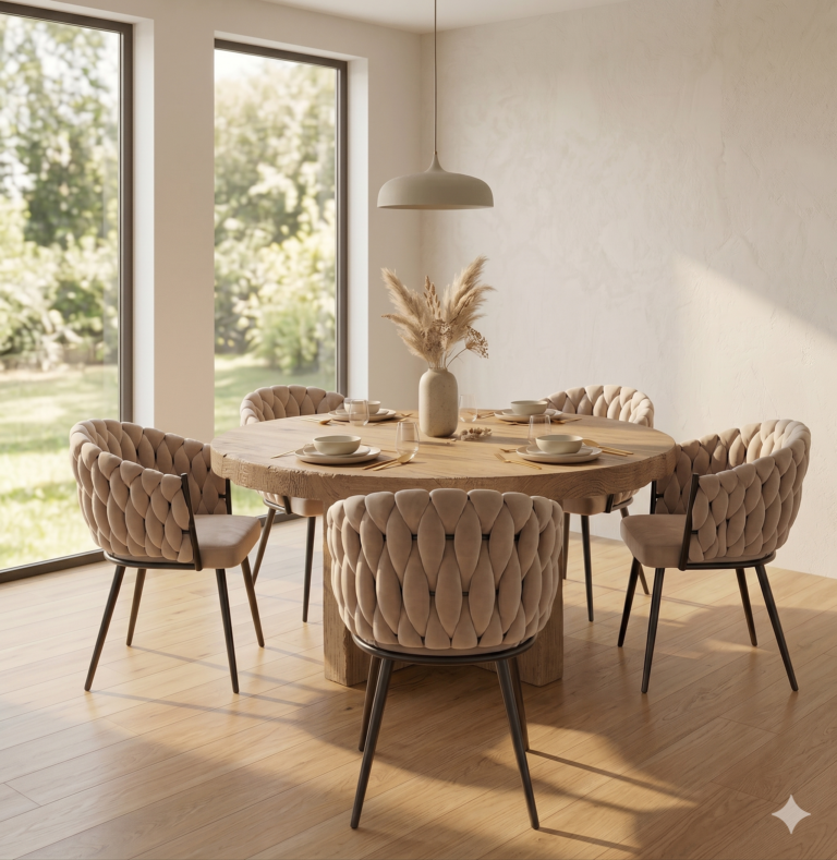 Velvet chair (beige) K7