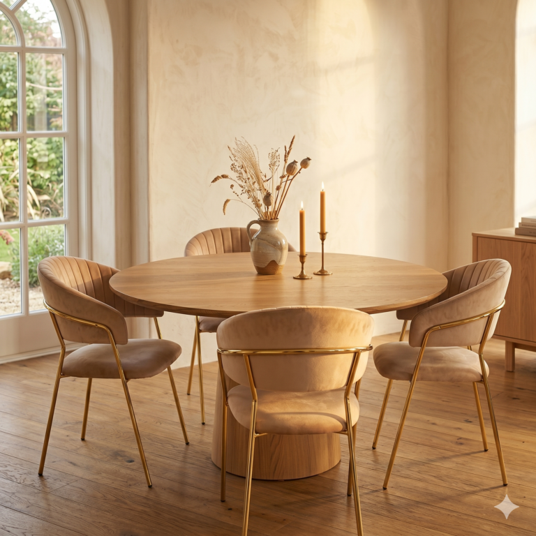 Velvet chair (cappuccino) K4