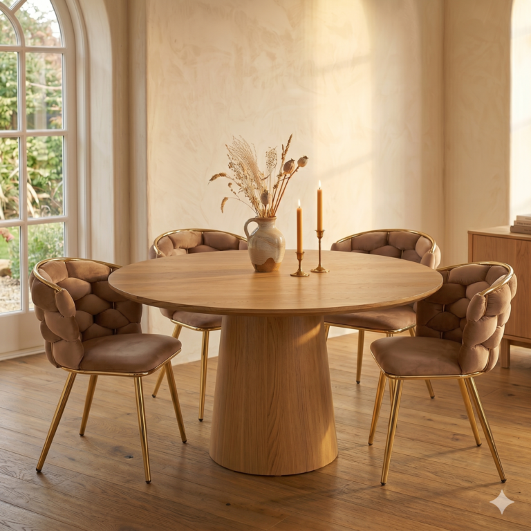 Velvet chair (cappuccino) K47
