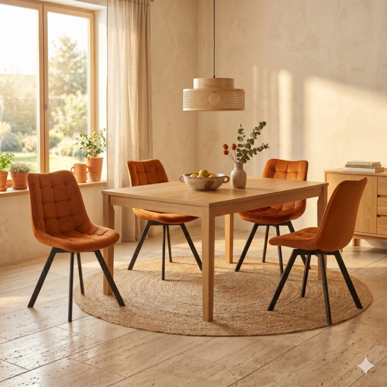 Velvet chair (cinnamon) KO265