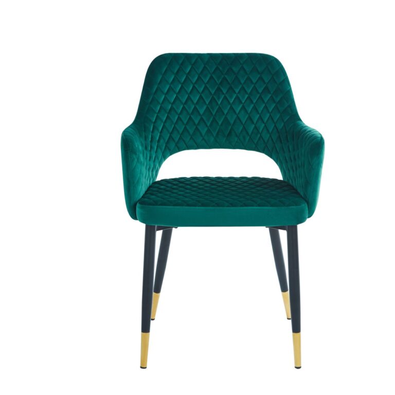 Krzesło velvet (zielone) K3