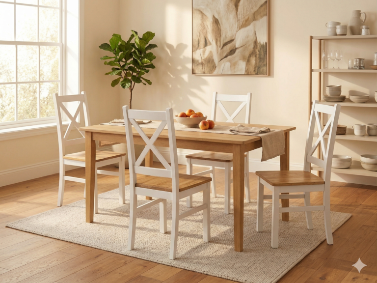 Krzyżak biały siedz kraft