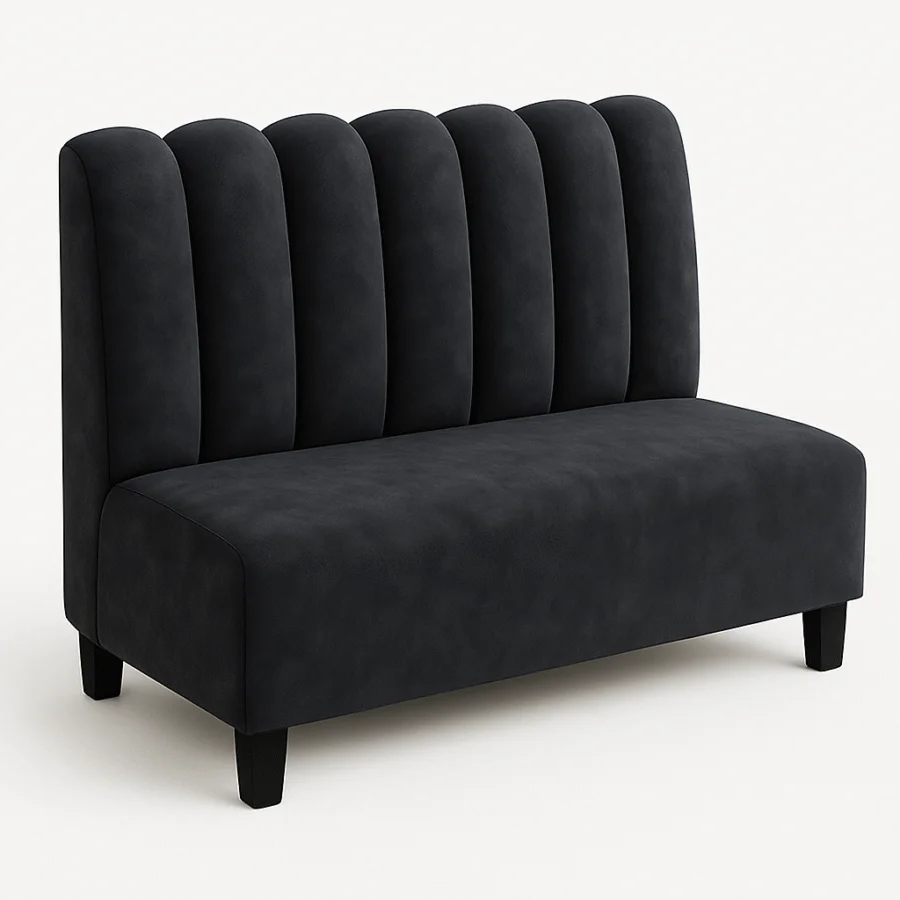 Welur w restauracji – luksusowe kanapy, które nie wychodzą z mody