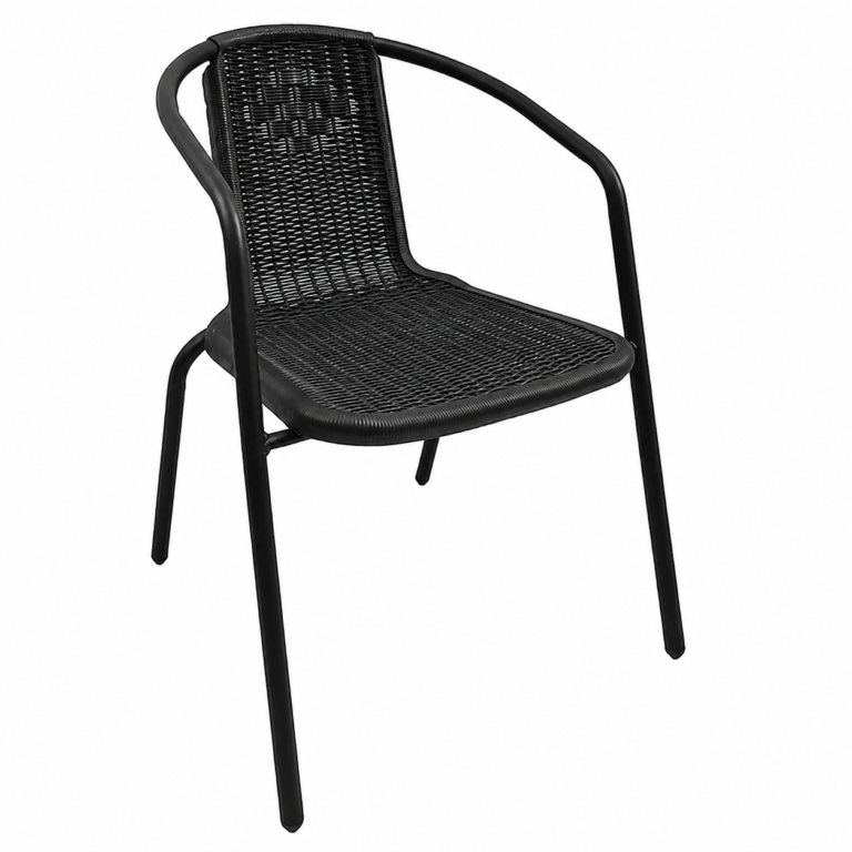 LORETTO Black Garden Chair