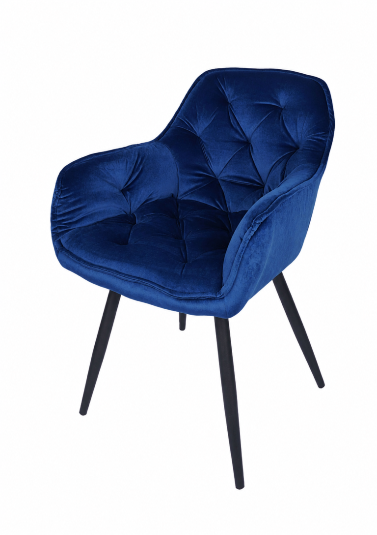 Vitos Chair, Navy Blue